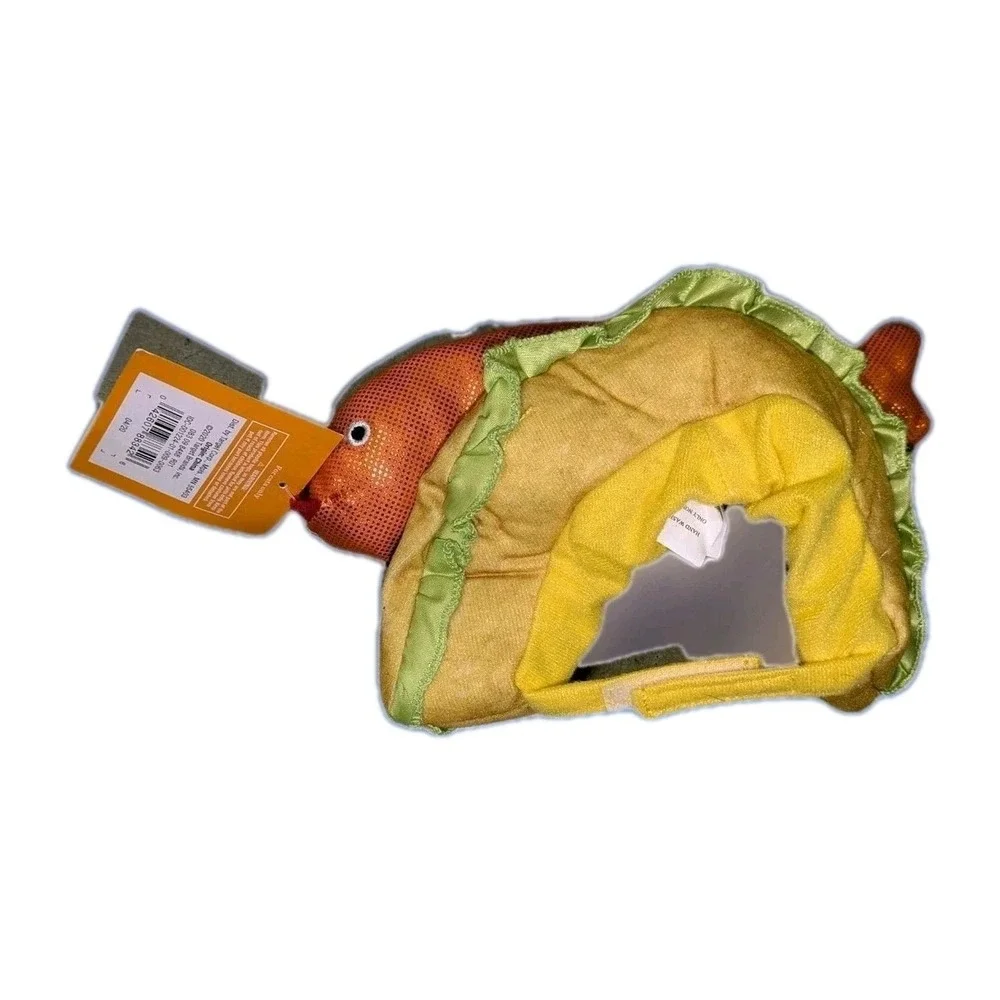 Hyde & EEK! Boutique Fish Taco Hat Cat Costume Halloween Pet Headwear Adjustable